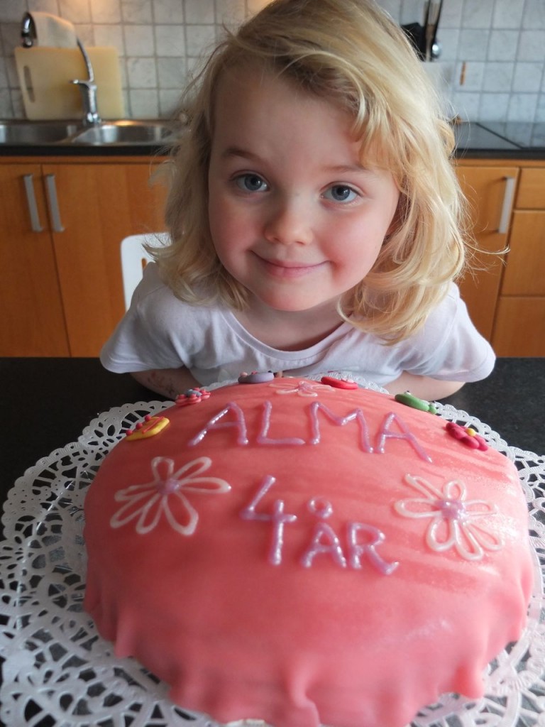 Almas fina tårta